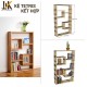 Kệ sách kiểu Tetris