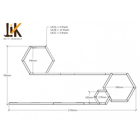 Kệ trang trí treo tường