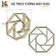 Kệ treo tường bát giác